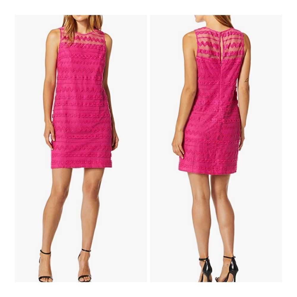 NWT Tina Turk Bissitte Illusion dress size S